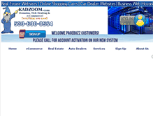 Tablet Screenshot of kadzoom.com